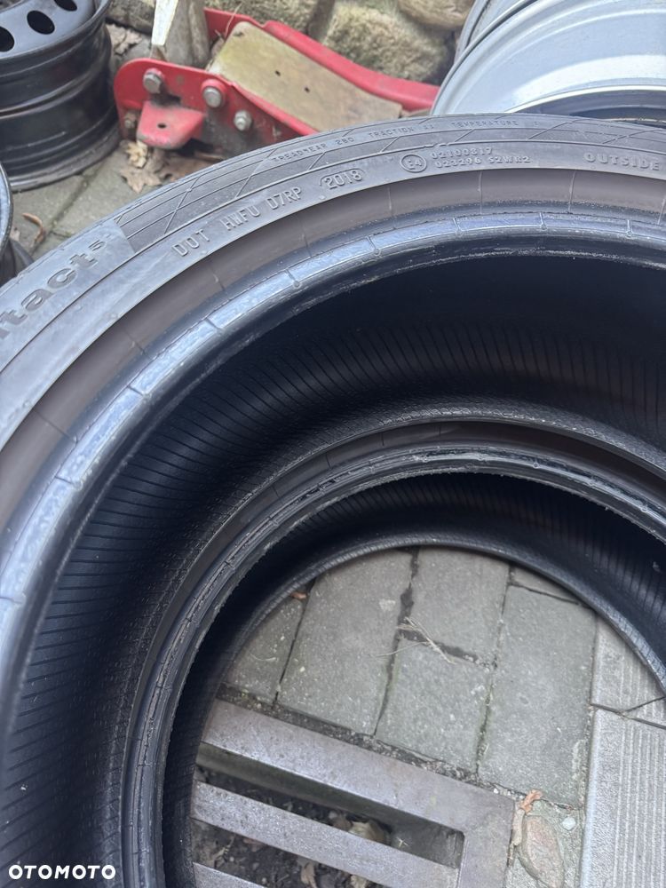 2 sztuki opon letnich 235/45/18 CONTINENTAL Używane F-Vat - 4
