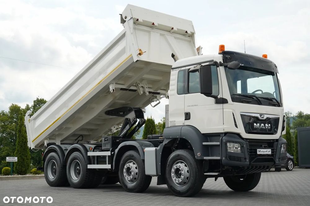 MAN TGS 35.420 / 8X4 / WYWROTKA 2 STRONNA / MEILLER KIPPER / HYDROBURTA / AUTOMAT / EURO 6 - 3
