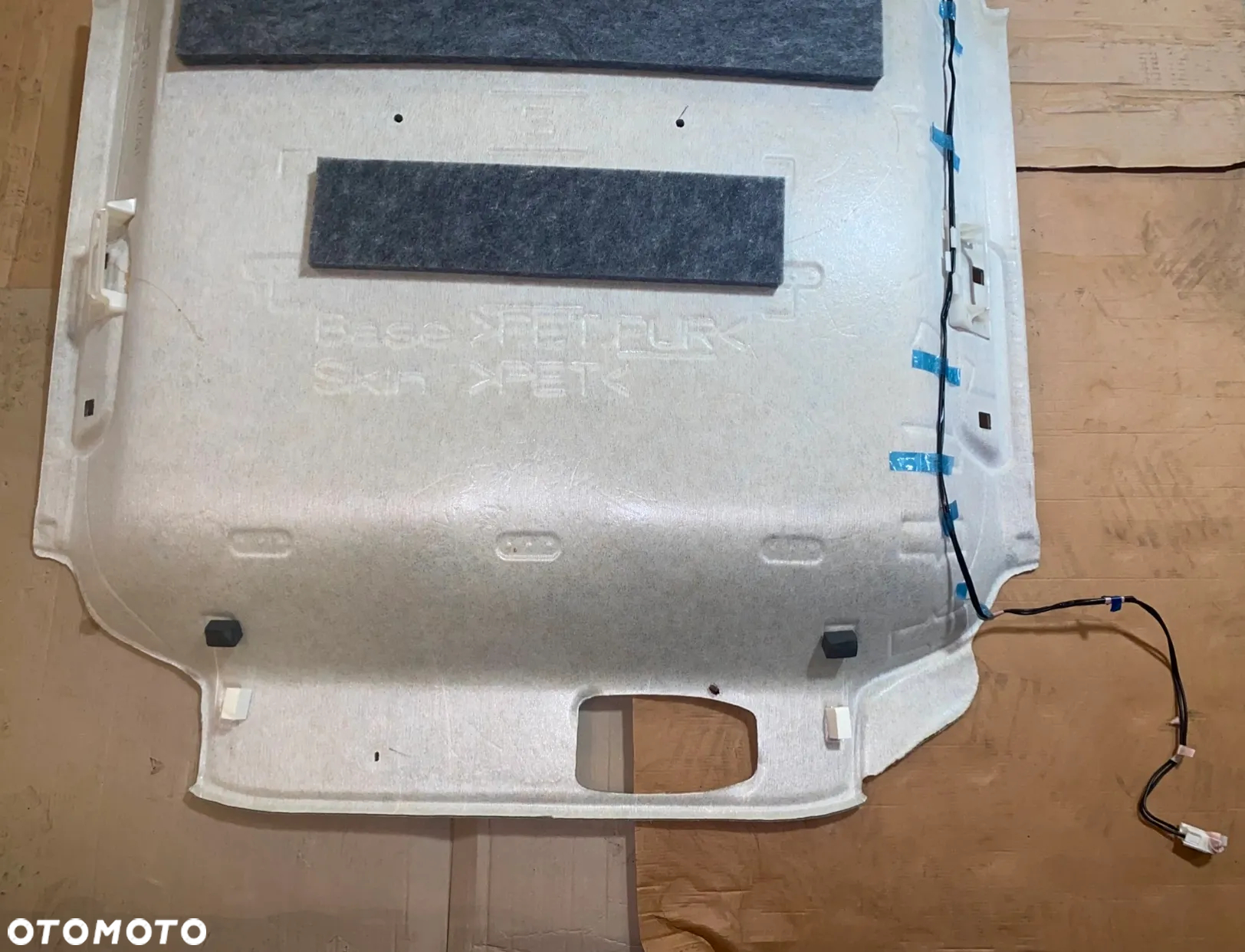 Komplet - Deska rozdzielcza Airbag kurtyny podsufitka Toyota Yaris III lift 2017-2020r. OE - 19