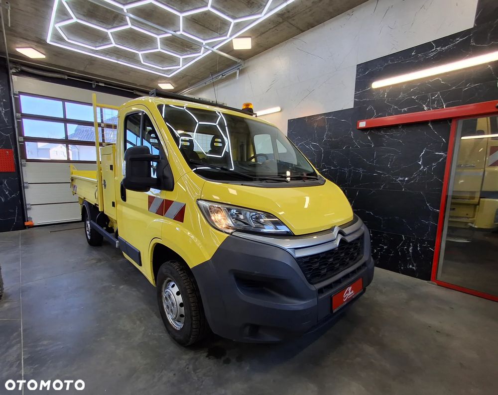Citroën Jumper Wywrotka Kipper Hak Skrzynia Narzędziowa Za Kabiną Wersja Lift Oświetlenie Ostrzegawcze Służba Drogowa Tempomat - 1