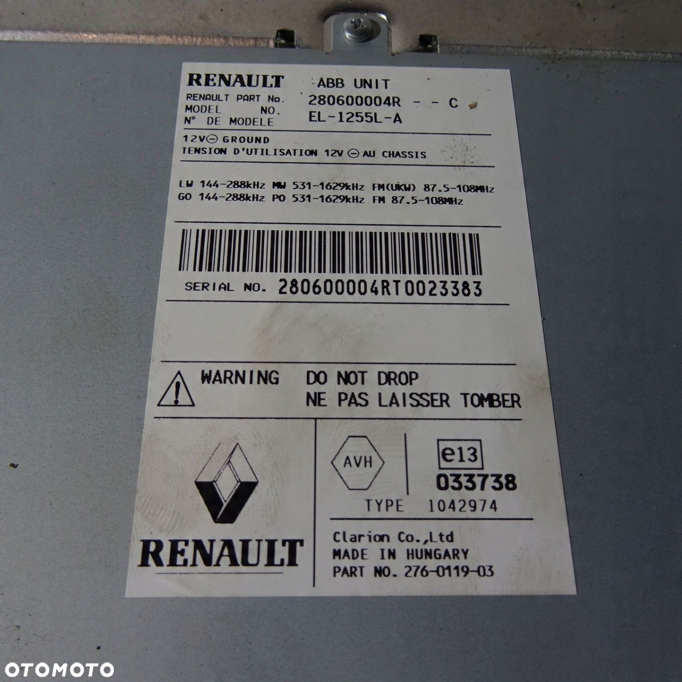 RENAULT LAGUNA III TUNER 280600004R - 3