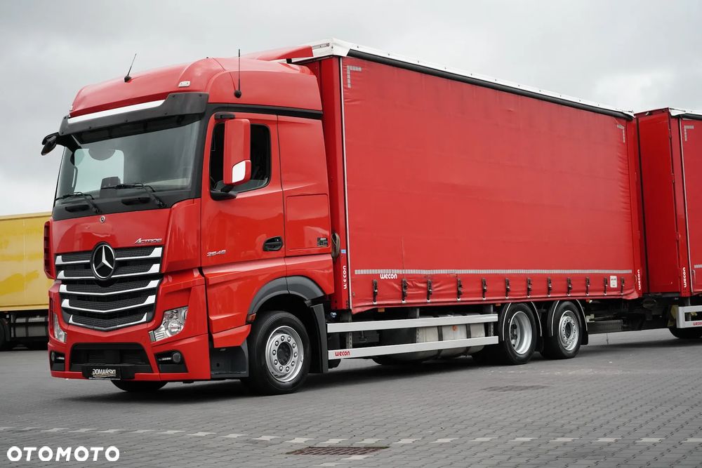 Mercedes-Benz ACTROS / 2548 / ACC / E 6 / ZESTAW PRZEJAZDOWY 120 M3 / OŚ SKRĘTNA - 22