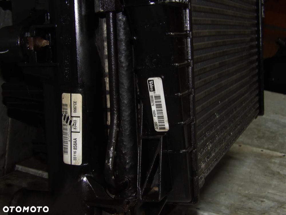 JEEP GRAND CHEROKEE WK WH 3.0 CRD CHŁODNICA CHŁODNICE WENTYLATOR KOMPLET - 8