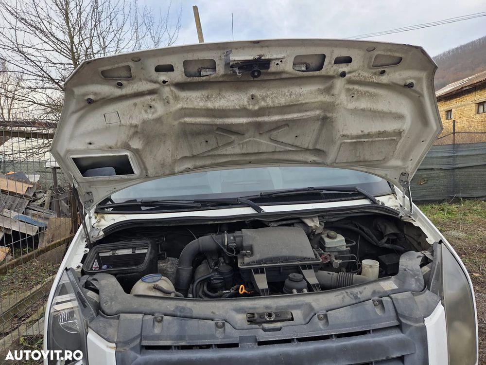 Motor Crafter 2009, 2.5tdi, turbo, injectoare, cutie viteze bara fata capota - 4