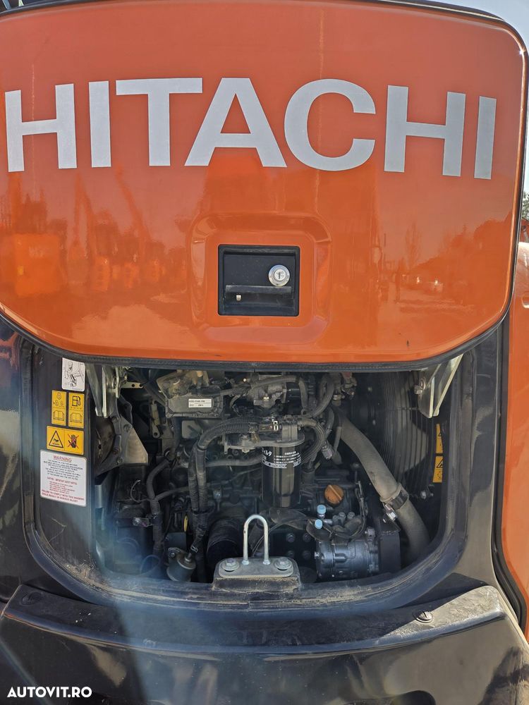 Hitachi 5,1tone, 2023/12, 2.229h, ZX48U-6, Adanc sapare 4m, CUPLA RAPIDA HIDRAULICA+3 CUPE, LAMA NIVELARE, Aer conditionat, inst picon pe brate, latime 2m, incarcarca 8x4, Antifurt, posibil leasing 4 ani, PROMOTIE 37900 EUR+Tva - 17