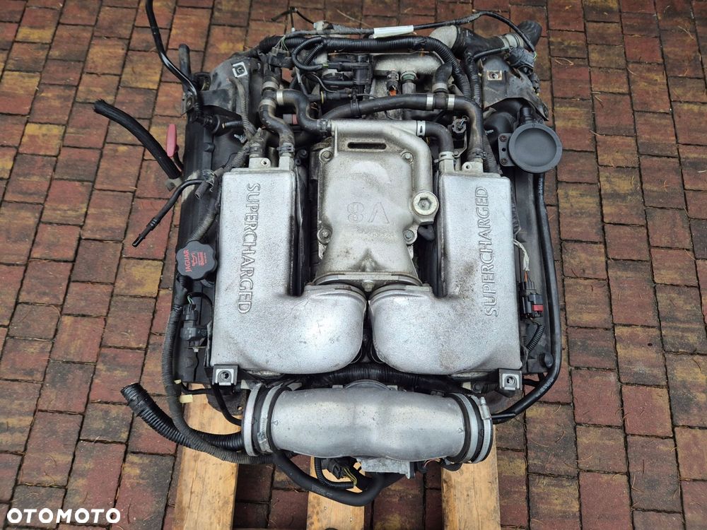 silnik kompletny jaguar xkr x150 4.2 supercharged - 1