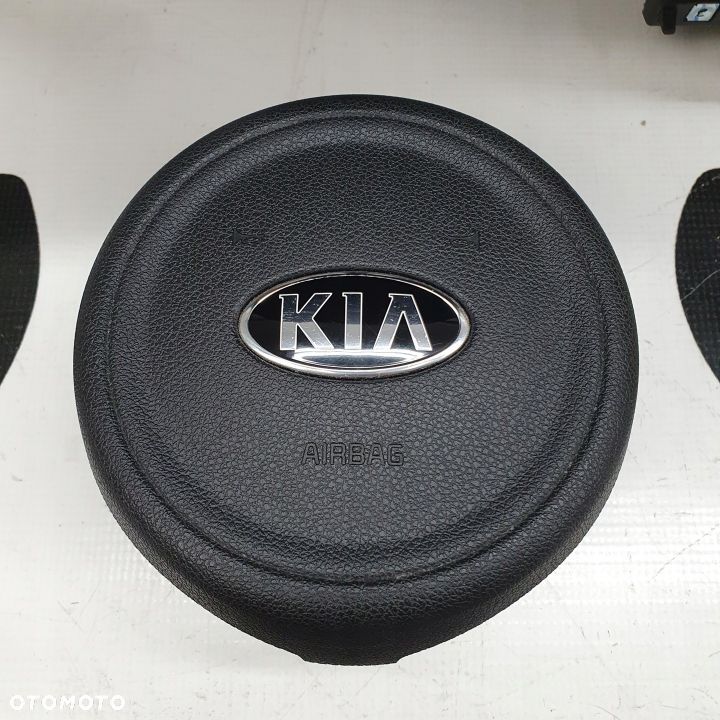 KIA NIRO 1 I PRZED LIFT DESKA ROZDZIELCZA KONSOLA KOKPIT PULPIT PODUSZKI AIRBAG AIR BAG PASY KIT SET - 6