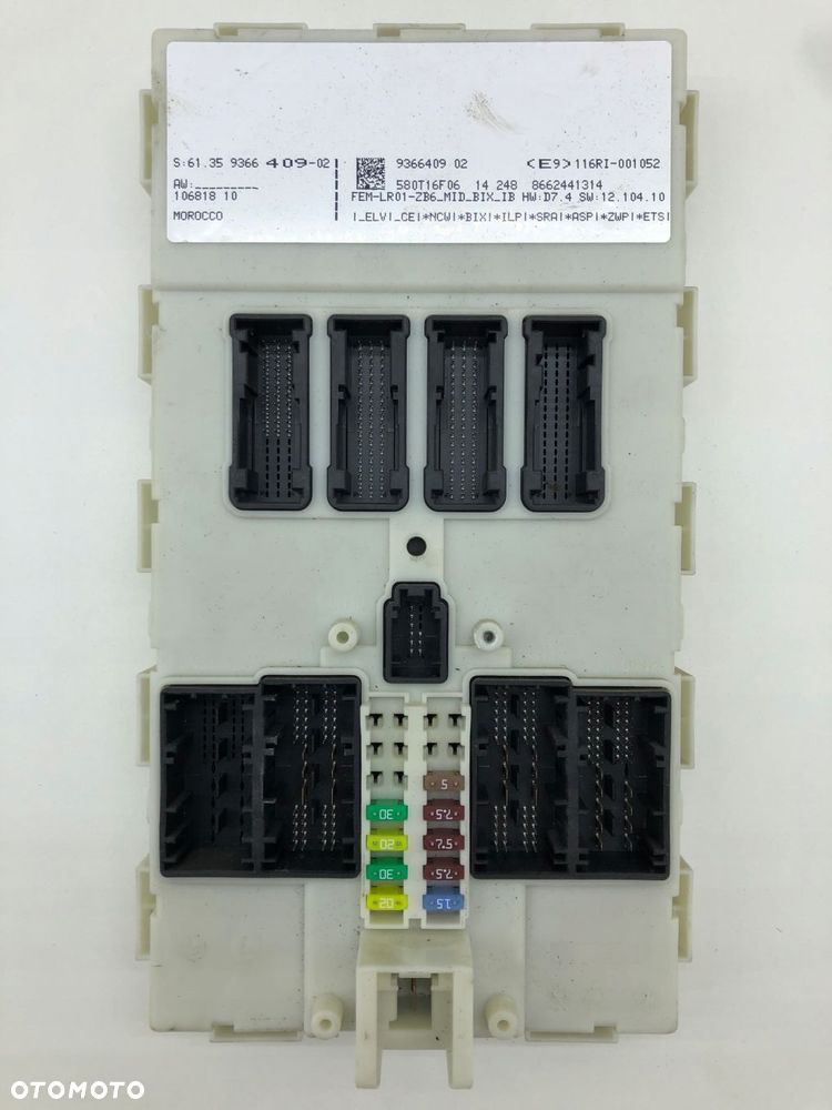 BMW F30 F31 F32 MODUŁ STEROWNIK FEM 9366409 - 1