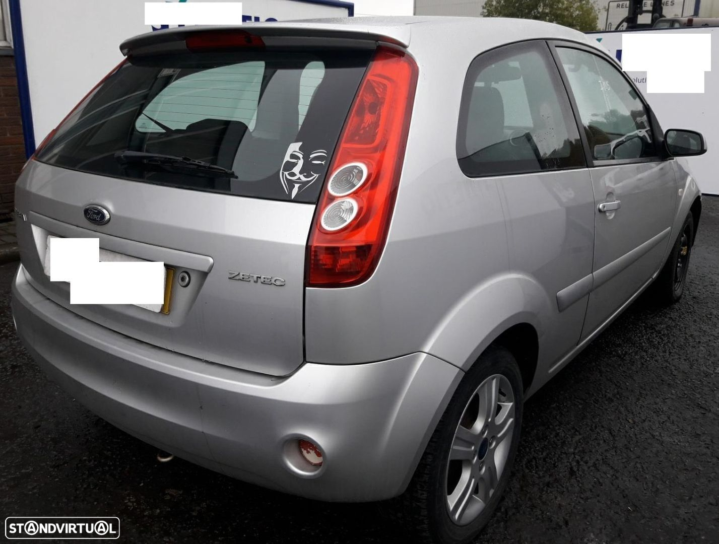 Ford Fiesta mk5 1.2i De 2007 Disponível Para Peças PARA CHOQUES DE TRAS VENDIDO - 4