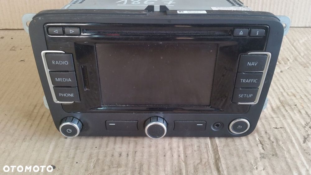 RADIO CD NAWIGACJA SEAT LEON II 2009- 5P0035191E - 2