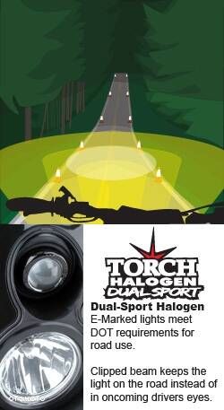 TRAILTECH LAMPA X2 HALOGEN 37T 70 WATT ŻÓŁTA - 2