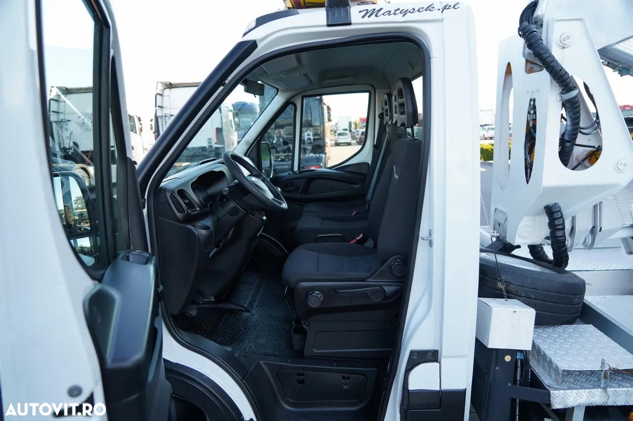 Iveco DAILY 35-120 / RIDICARE 20 METRI / 4 STABILIZATOARE / MANUALĂ / 2017 - 23