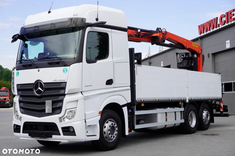 Mercedes-Benz Actros 2545 MP5 / 90 tys. km / HDS Palfinger PK 18.001L SLD A / oś skrętna / 3 szt._259267 - 2