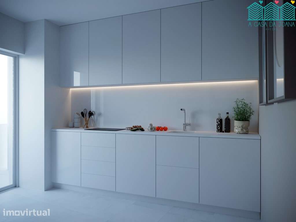 Apartamento T3 com Lugares de Garagem em Esgueira - Grande imagem: 4/12