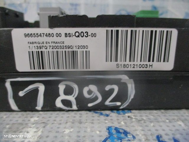 Centralina 9676963180 9678628780  9666681180  9665547480  9663123380  CITROEN C4 2 B71 FASE 1 2012 1.6HDI 112CV 5P BRANCO CONTINENTAL - 15