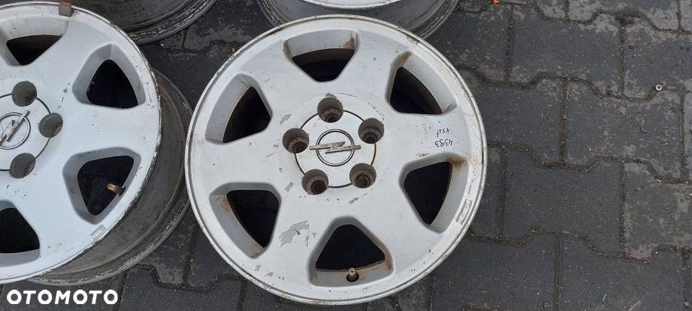 FELGA ALUMINIOWA 4 SZT OPEL ZAFIRA A 5X110 6JX15 ET43 - 4