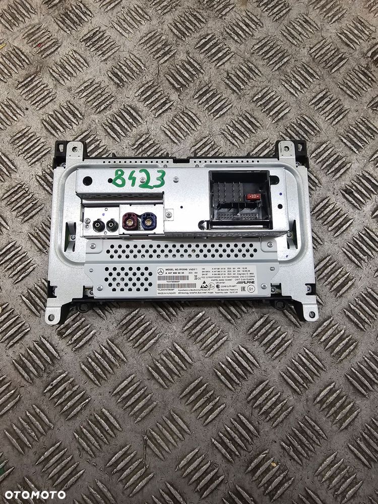 radio nawigacja panel radia mercedes vito w447 447 a4479009005 - 2