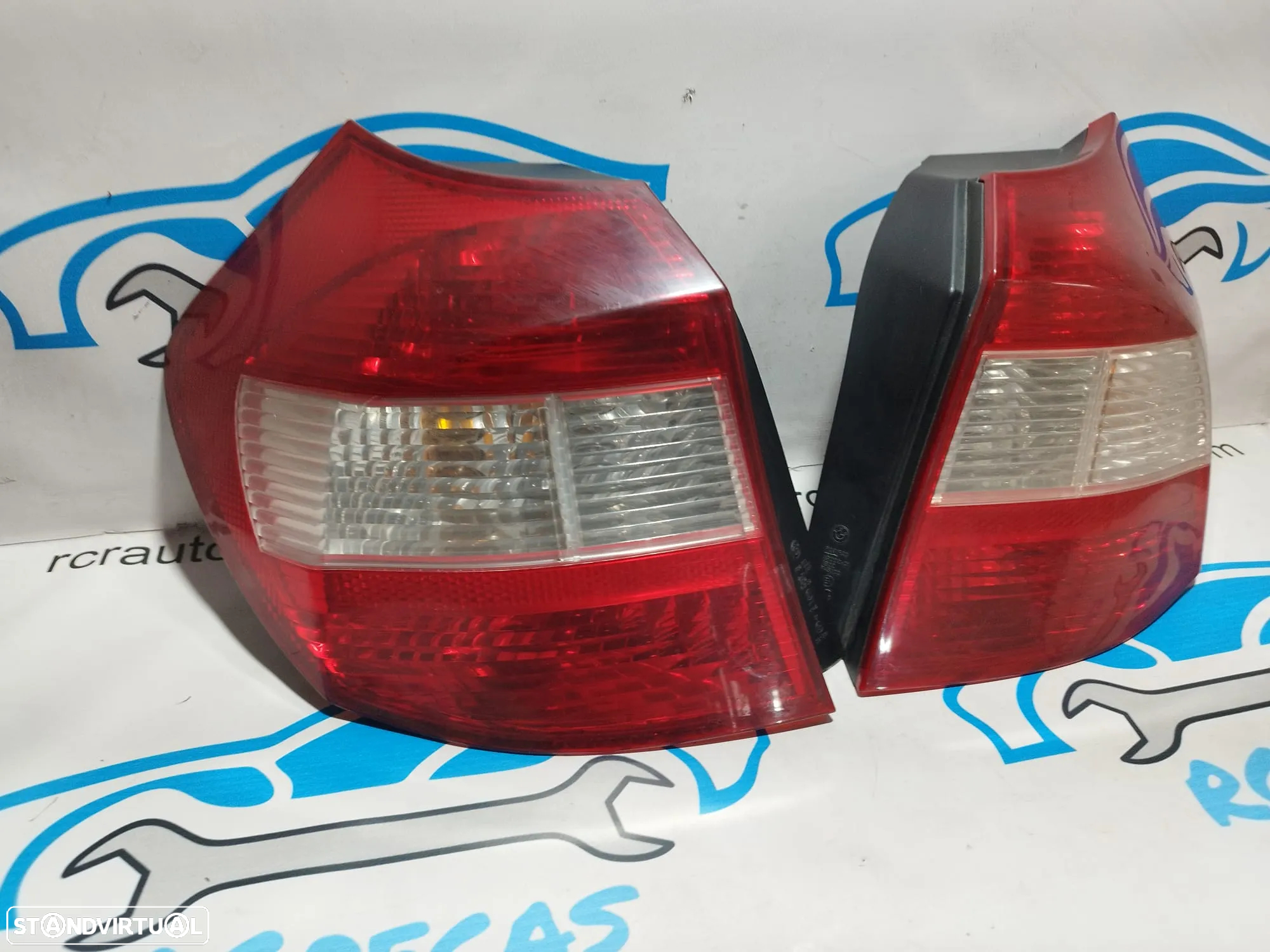 FAROLIM FAROLINS ESQUERDO DIREITO BMW SERIE 1 E87 63216924501 6924501 63216924502 6924502 - 2