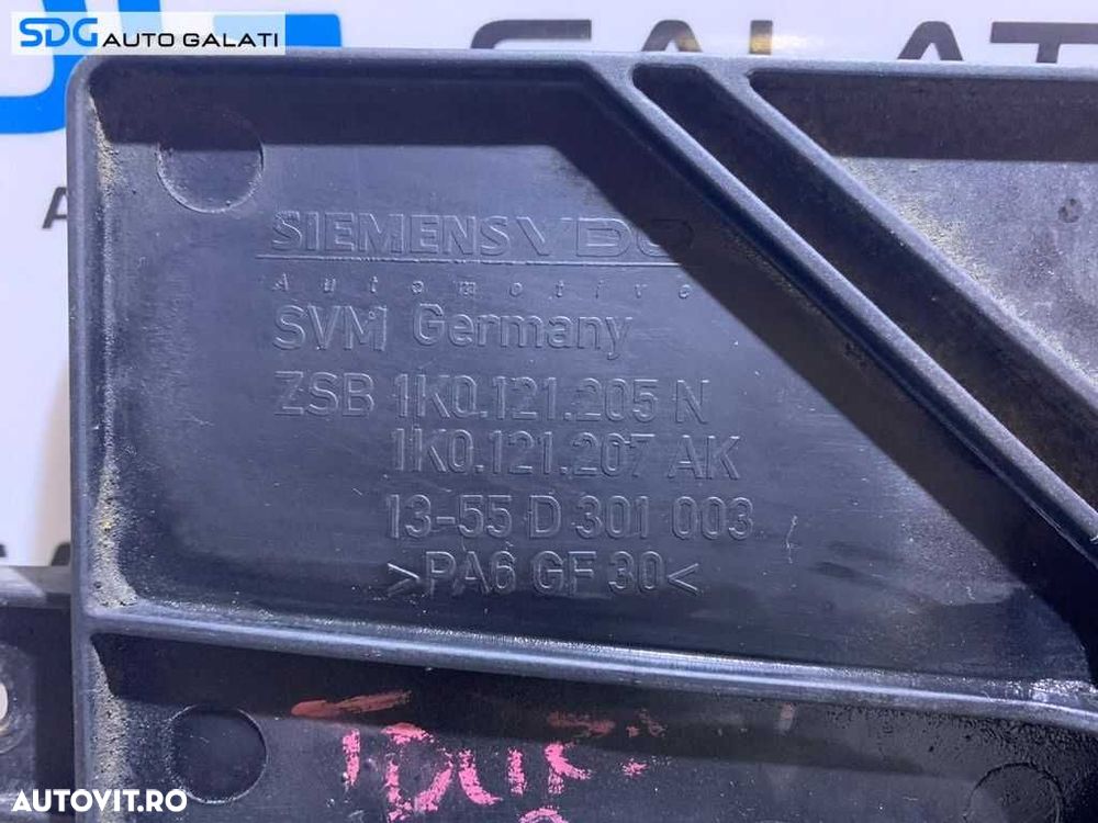 Ventilator Electroventilator Audi A3 8P 1.6 FSI BSE BSF BLF 2004 - 2013 Cod 1K0959455DM 1K0121205N 1K0121207AK - 3