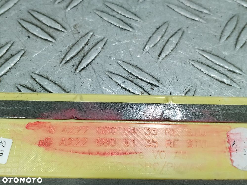 LISTWA PROGOWA WEWNĘTRZNA PRAWY PRZÓD MAYBACH X222 A2226805435 - 2