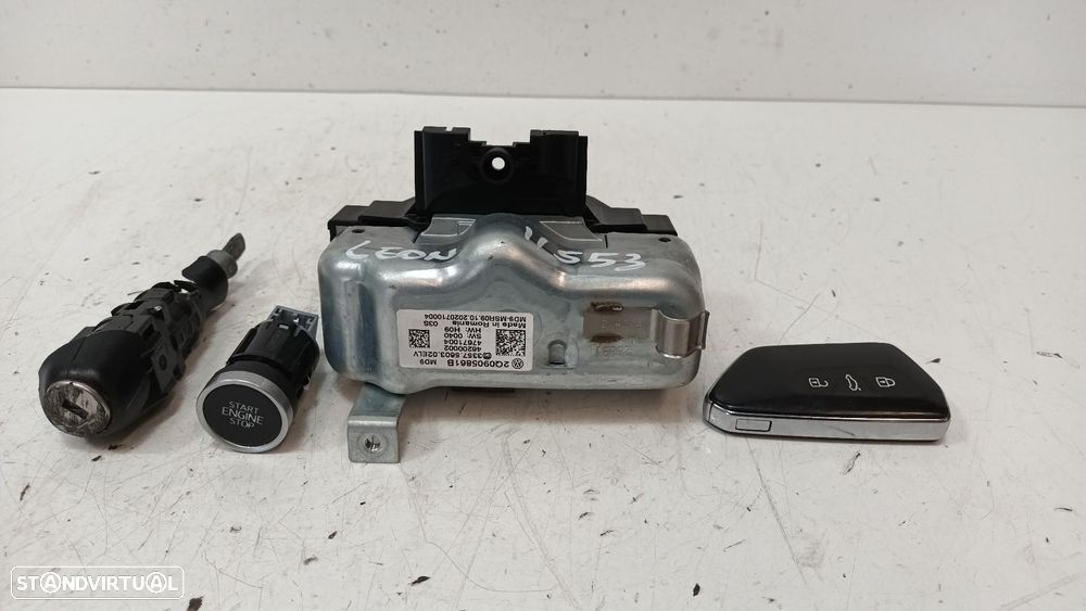 CHAVE DE CONTATO ANTI-ROUBO SEAT LEON KL1 - 1