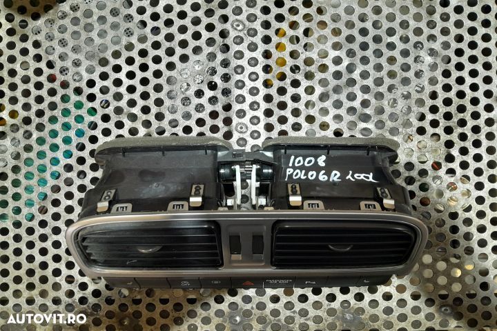 Grila ventilatie bord centru Volkswagen VW Polo 5 6R [2009 - 2015] Ha - 2