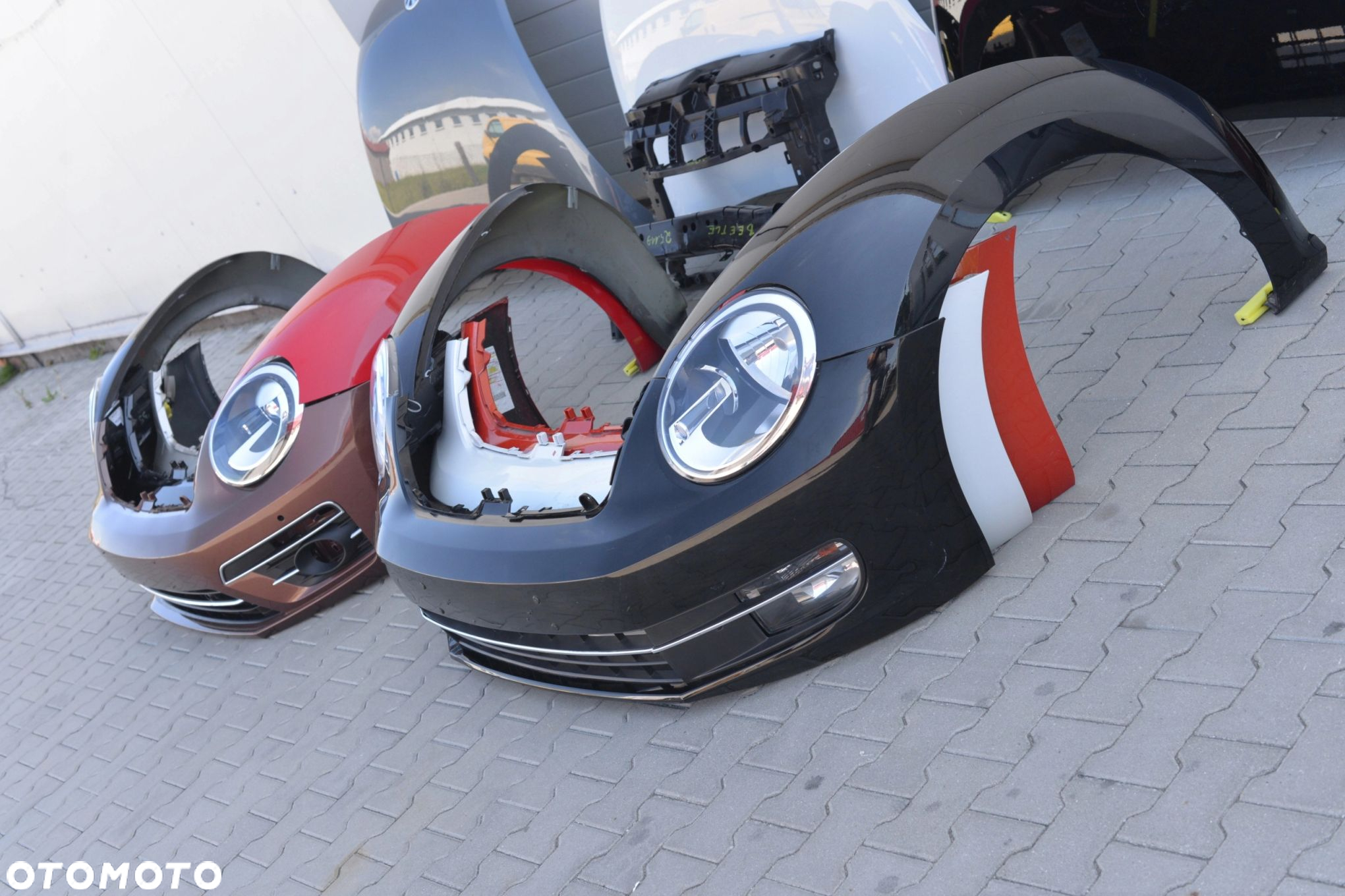 MASKA ZDERZAK BŁOTNIK LAMPA H7 XENON PAS BELKA VW BEETLE 5C 11-18 - 14
