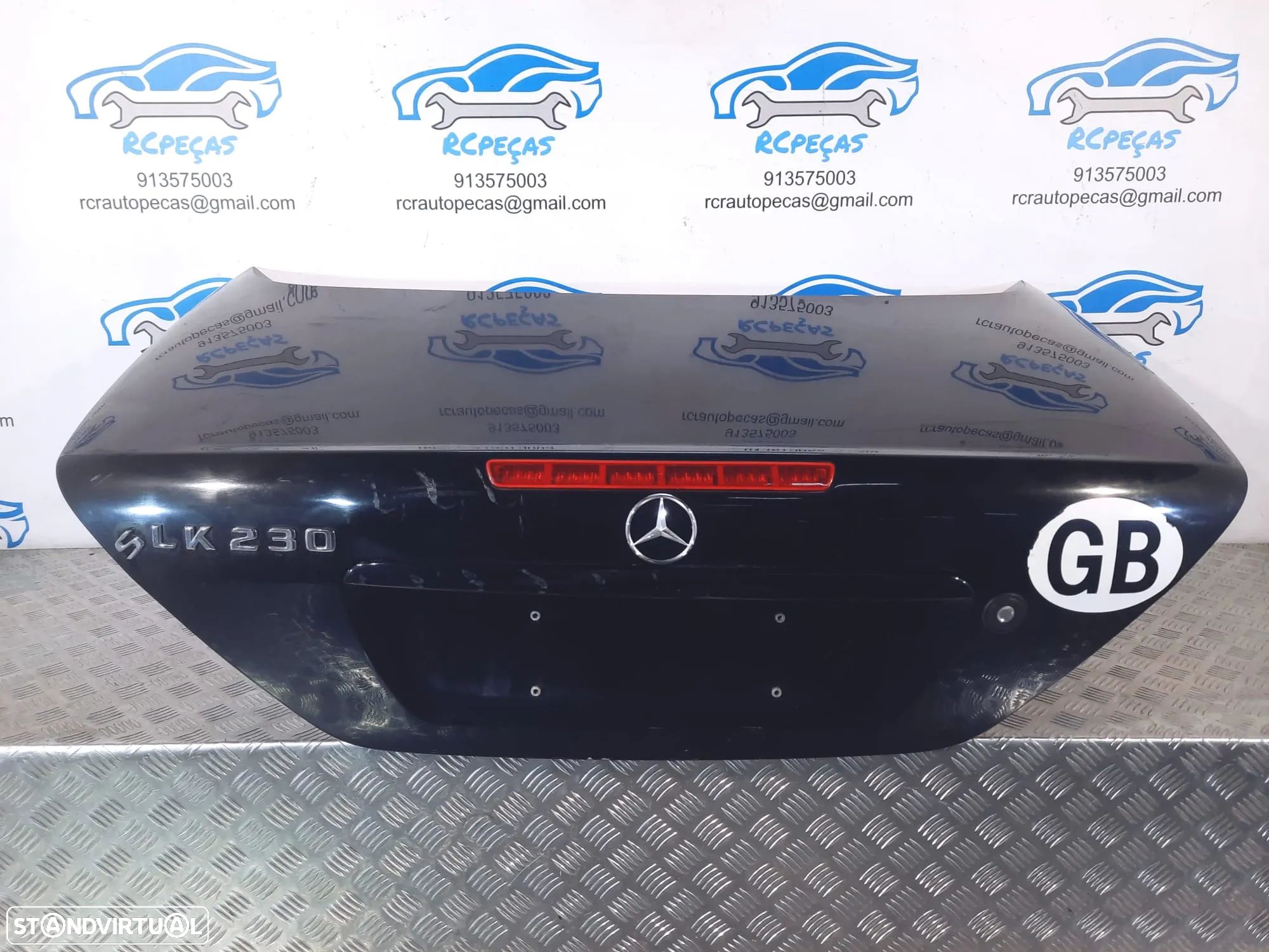 PORTA TAMPA MALA MERCEDES SLK R170 170750107528 PUXADOR 3º STOP - 1