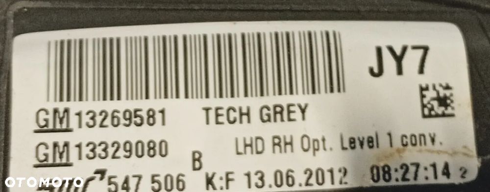 Lusterko prawe Opel Insignia a z177 - 7