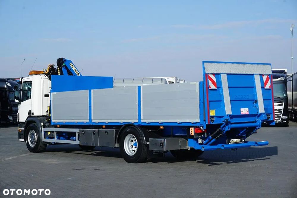 Scania / P 250 / ACC / SKRZYNIOWY + HDS + WINDA / PALFINGER PK 12 002 - EH B / WYSIĘG 10 M - 6