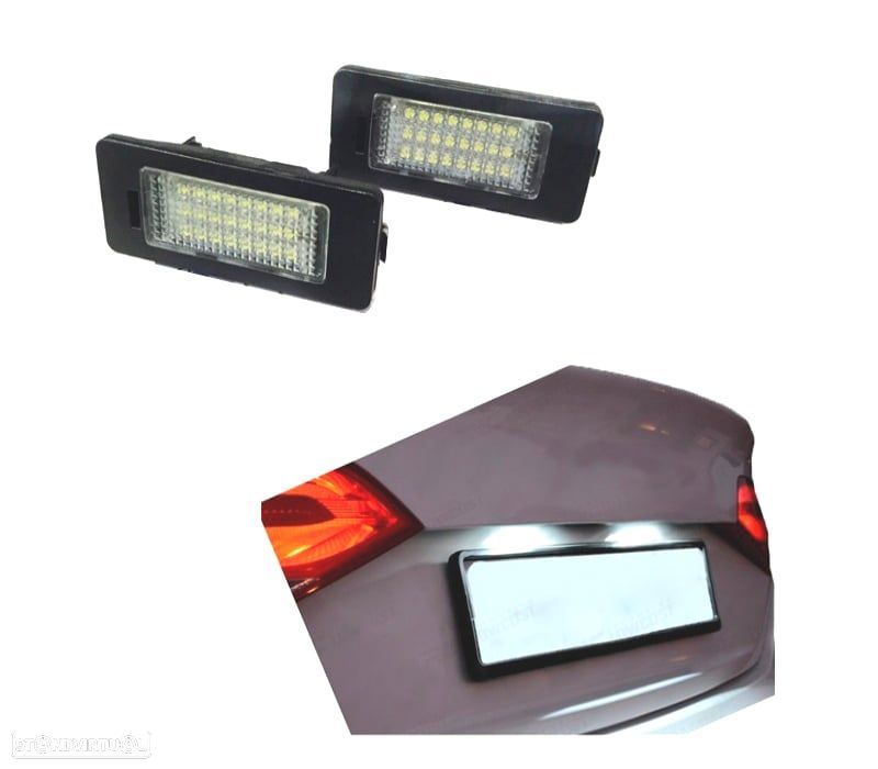 LUZES DE MATRICULA LED AUDI TT 07-14 - 1