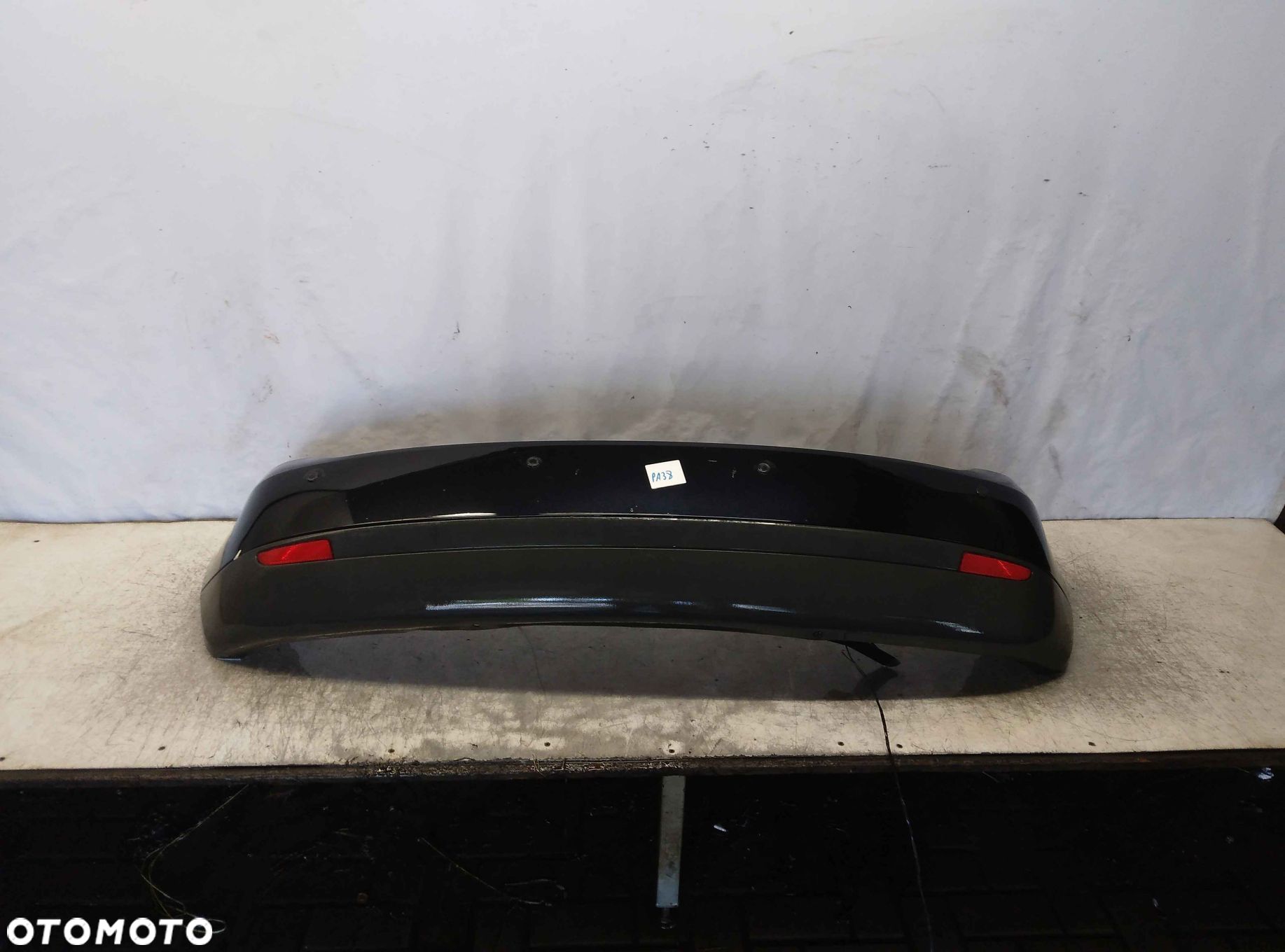 ^ ZDERZAK TYŁ TYLNY FORD FIESTA MK.6 6 VI D2 CZARNY PDC CZUJNIKI - 1