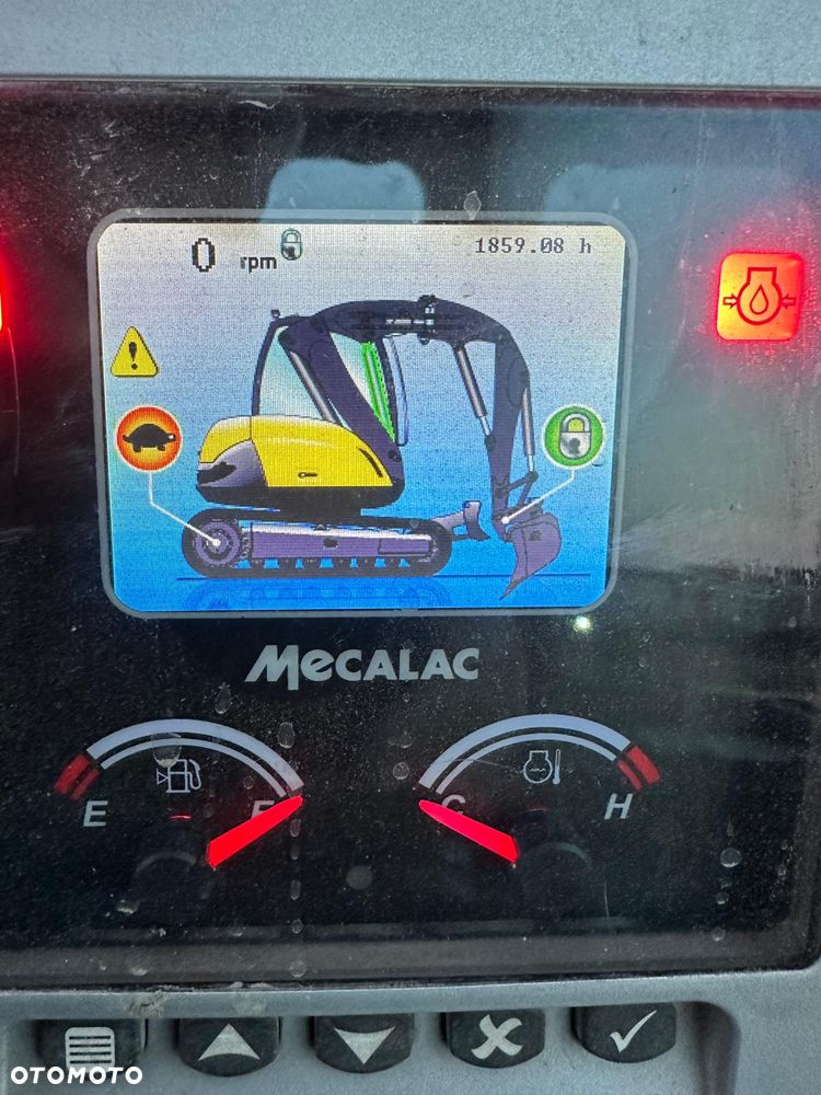 Mecalac Koparka Gąsienicowa MECALAC 8MCR 8 MCR - 25