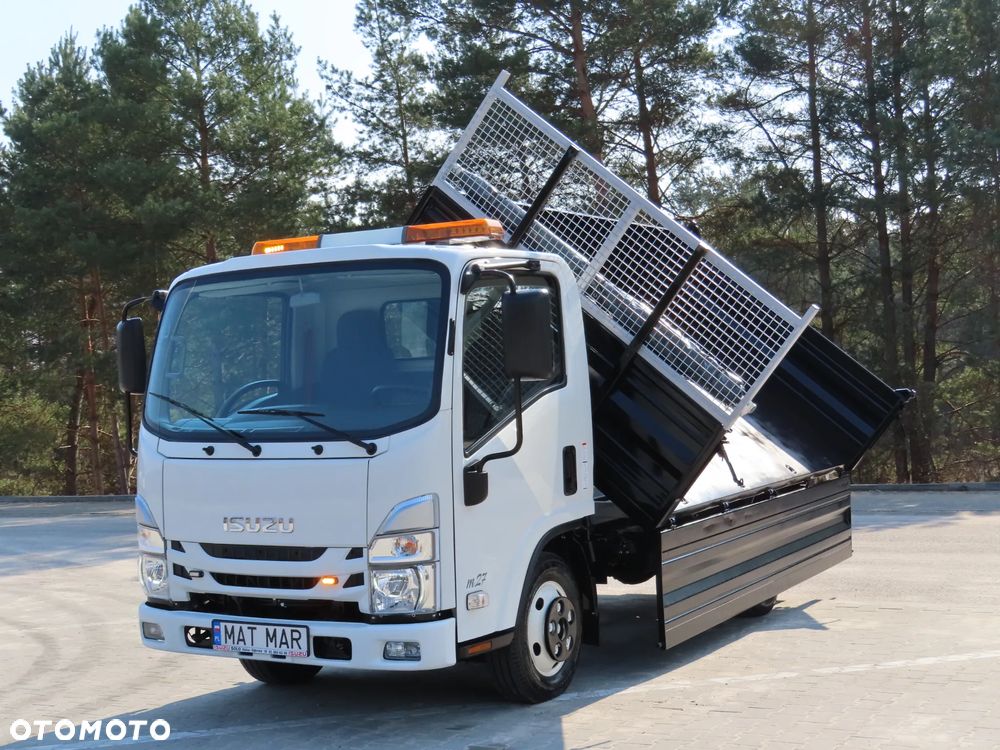 Isuzu M27 Final Edition 3.0 L 150 KM Wywrotka Kiper Wywrot x 3 Str. 3658 mm Długi WYSOKIE BURTY 600 MM Renomowanej Firmy RomCar HAK 3500 Kg 20 Tys Km Przeb. Rozstaw Osi 2750 mm WZMACNIANY GWARANCJA FABRYCZNA Stan Auta JAK NOWY GOTOWY DOSTĘPNY POLECAM - 23