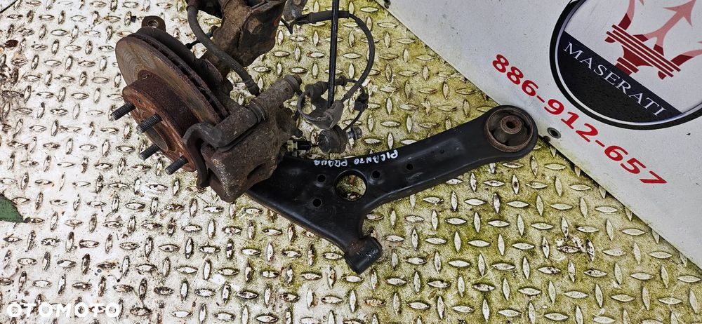 Kia Picanto 2 II 2011-  1.0 Kompletna zwrotnica przednia prawa Zwrotnica przód prawy Zawieszenie przednie prawe Wahacz Amortyzator - 3