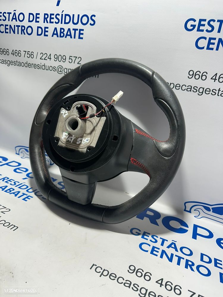 .Volante Original Pele Perfurada FGP Fiat 500 34157009B 2007 - 2015 - 6