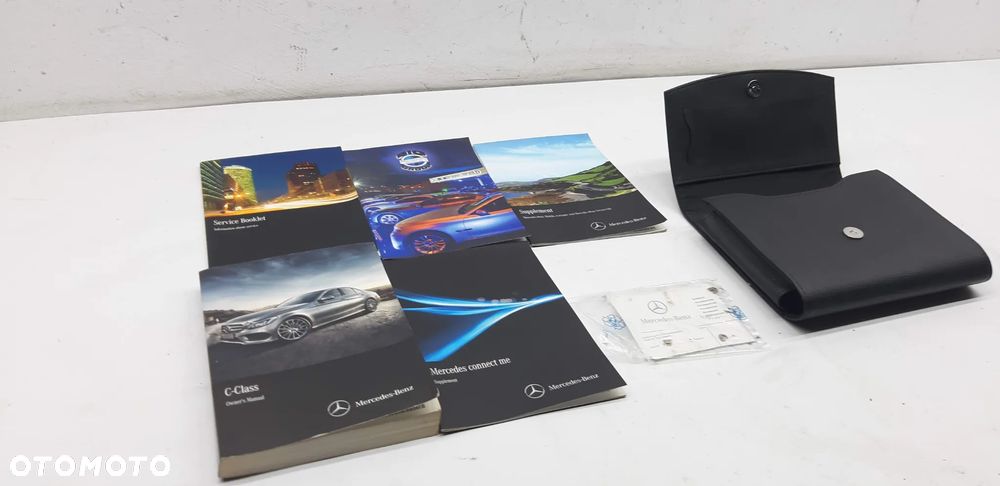 Książka serwisowa instrukcja obsługi etui Mercedes W205 2.2 diesel 2014r sedan - 2