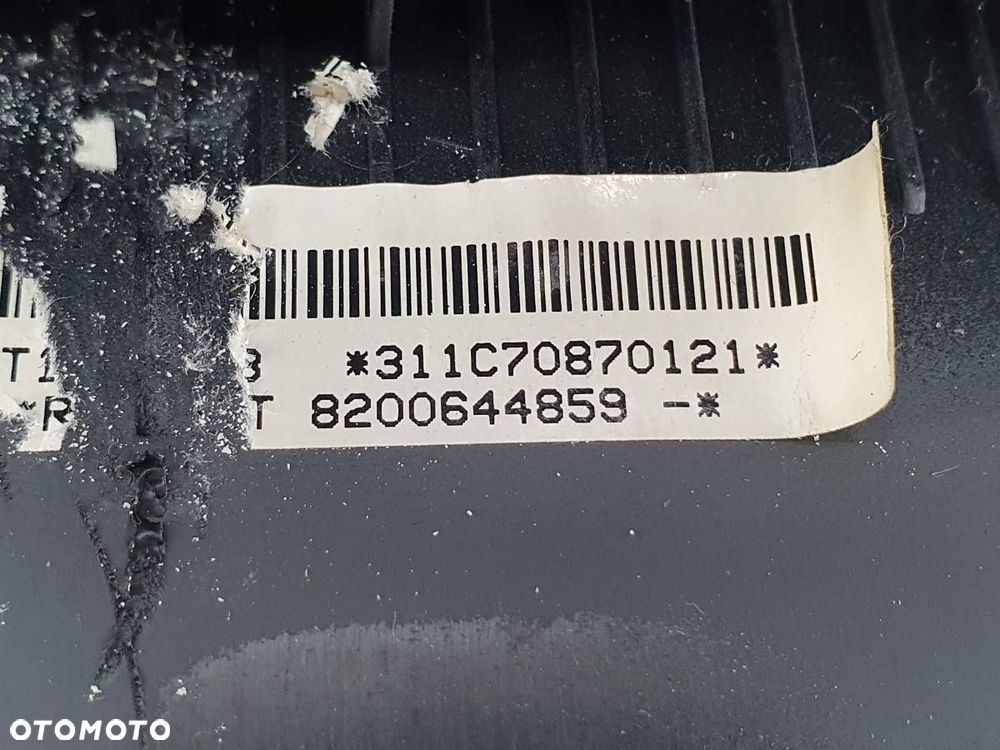 KONSOLA DESKA PODUSZKI AIRBAG RENAULT MODUS EUROPA - 3