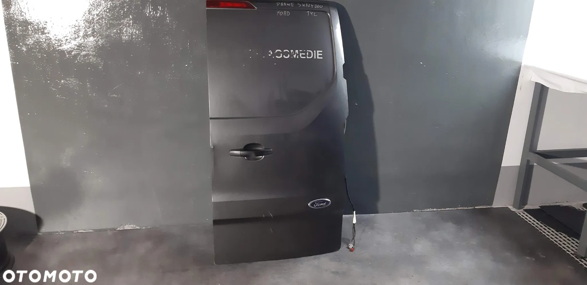 Drzwi skrzydłowe prawy tył FM6E Ford Transit Custom 2.0d 2017r - 2