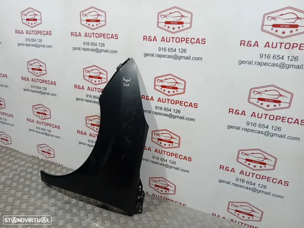 Guarda Lamas Frente Lado Esquerdo Peugeot 3008 - 4