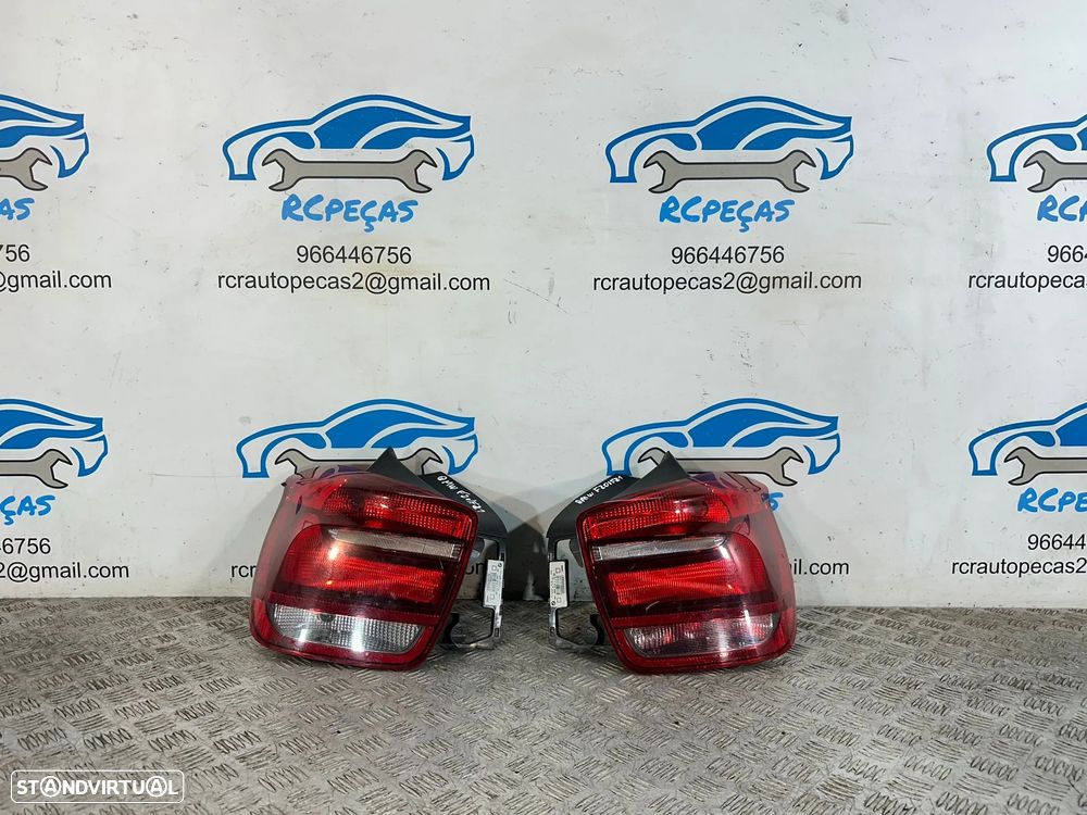 .Farolins Tras Traseiros Esquerdo Direito Originais BMW Serie 1 F20 5 portas F21 2 portas 2011 - 2019 - 2