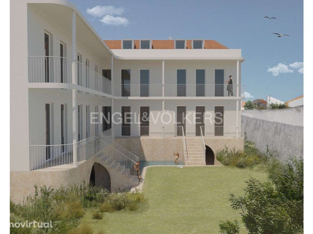 Apartamento Studio no Centro de Setúbal com Piscina e Jardim Privado - Grande imagem: 4/10