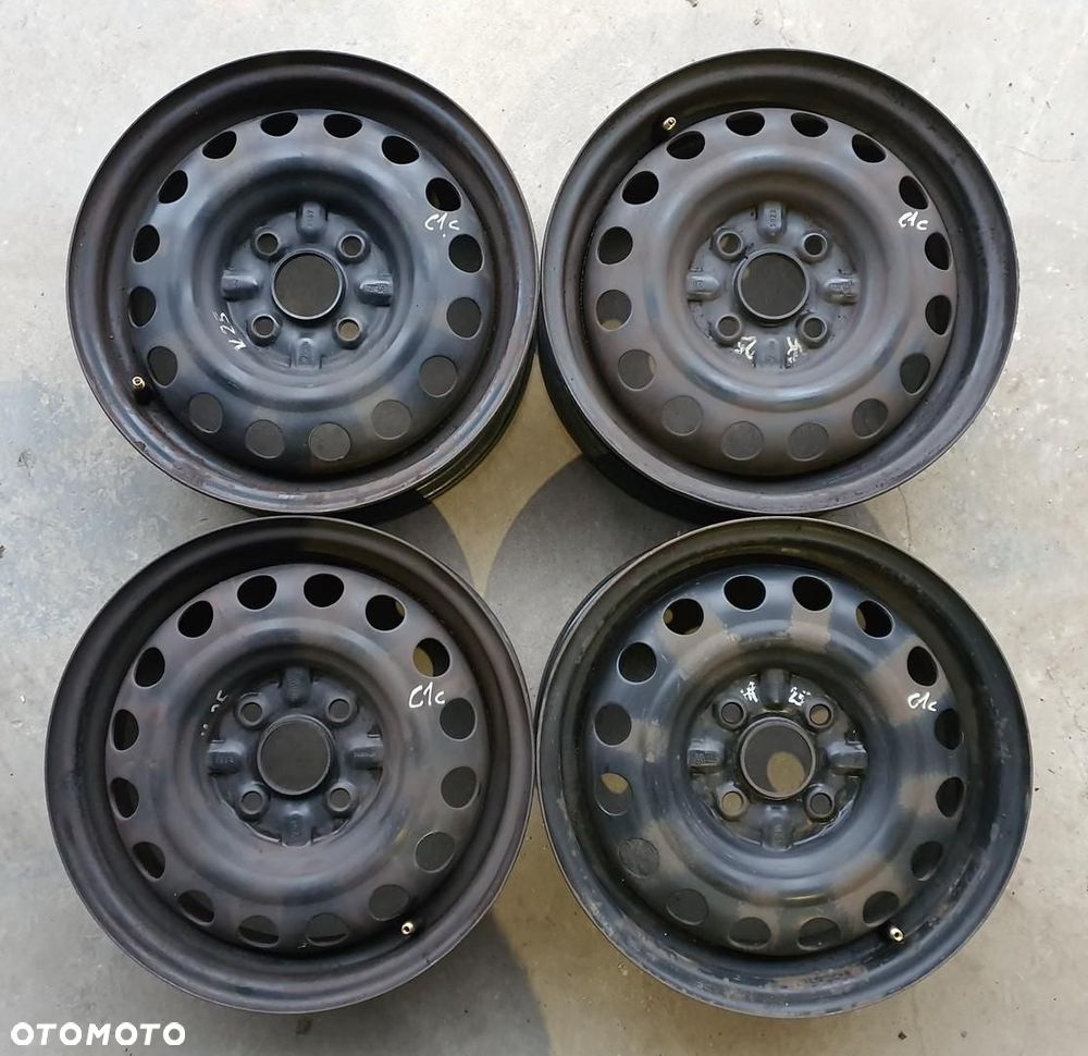 FELGA STALOWA 14 4.5 ET39 4X100 CITROEN C1 TOYOTA AYGO 1SZT - 4