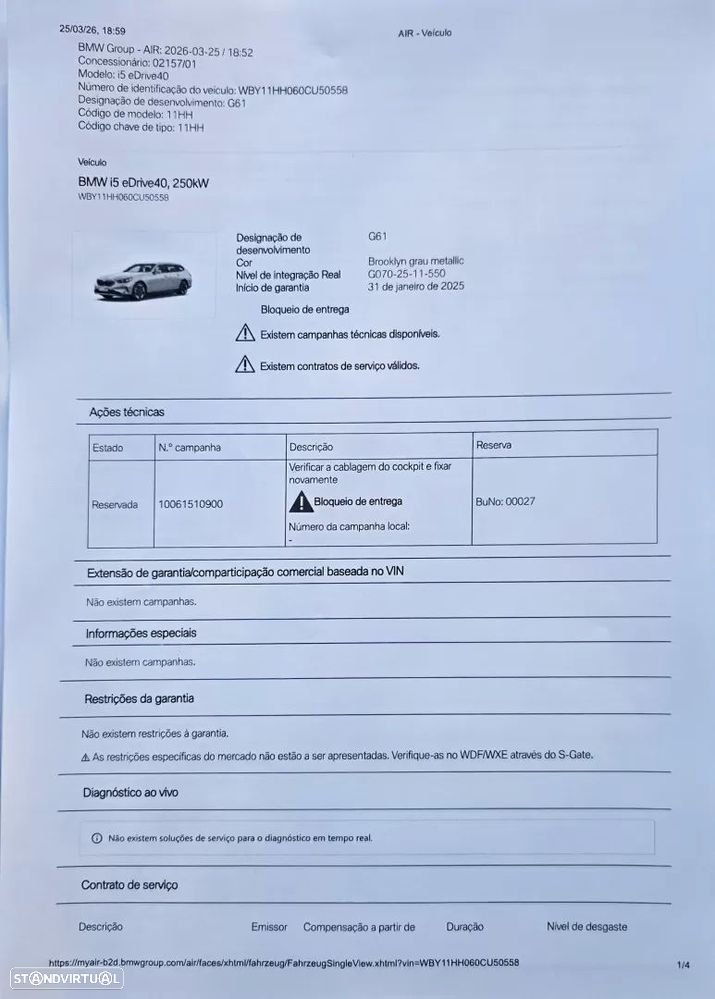 BMW i5 eDrive40 Pack Desportivo M Pro - 54