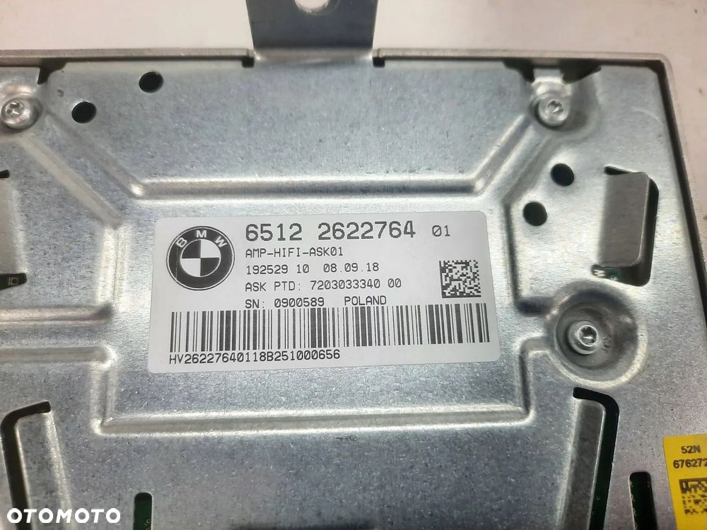 BMW 5 G30 G31 WZMACNIACZ AUDIO HIFI 2622764 - 5