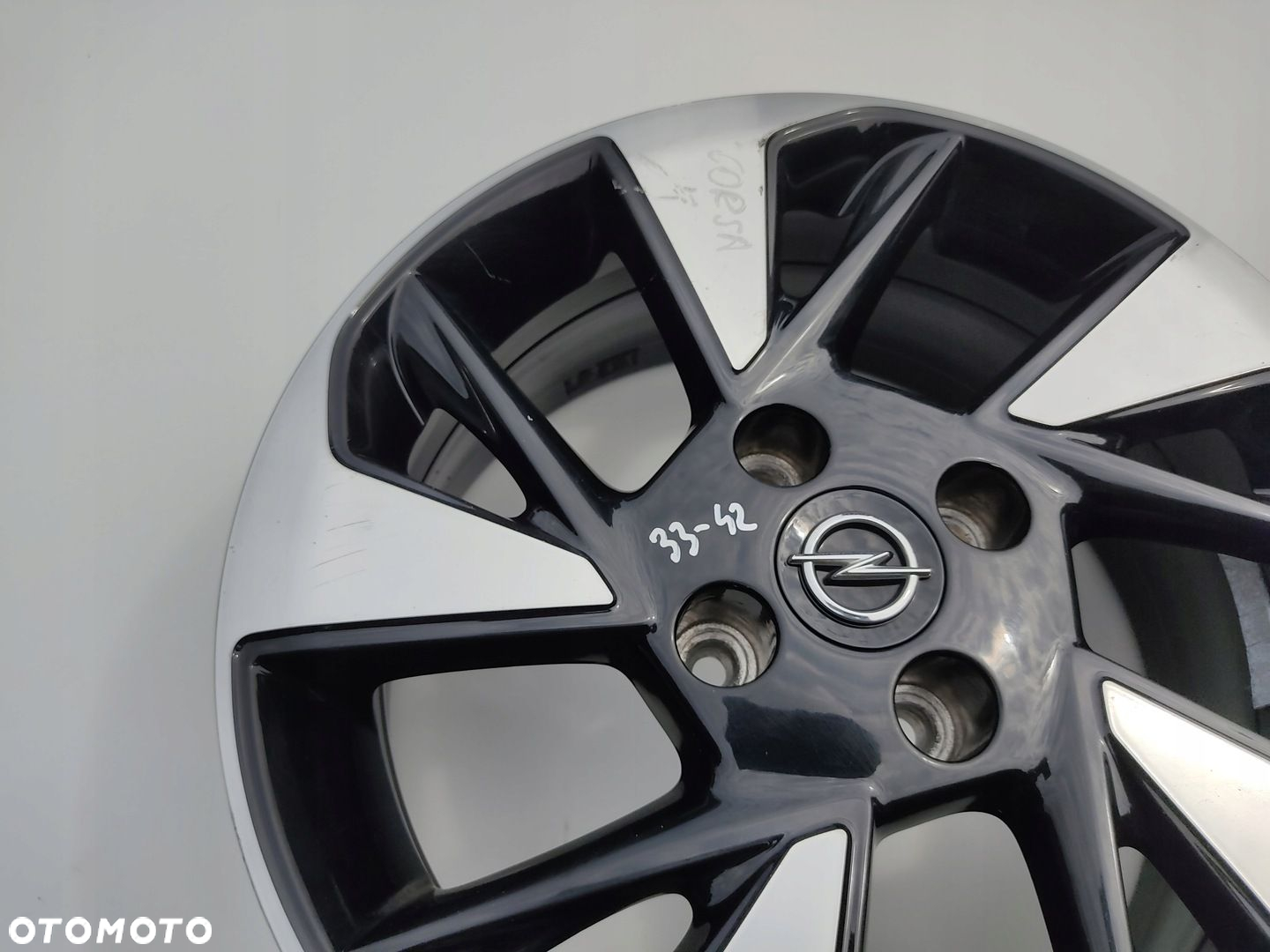 FELGA ALUMINIOWA ALUFELGA 16 OPEL CORSA F 4x108 6.5J ET32 9833892580 19-24 - 6