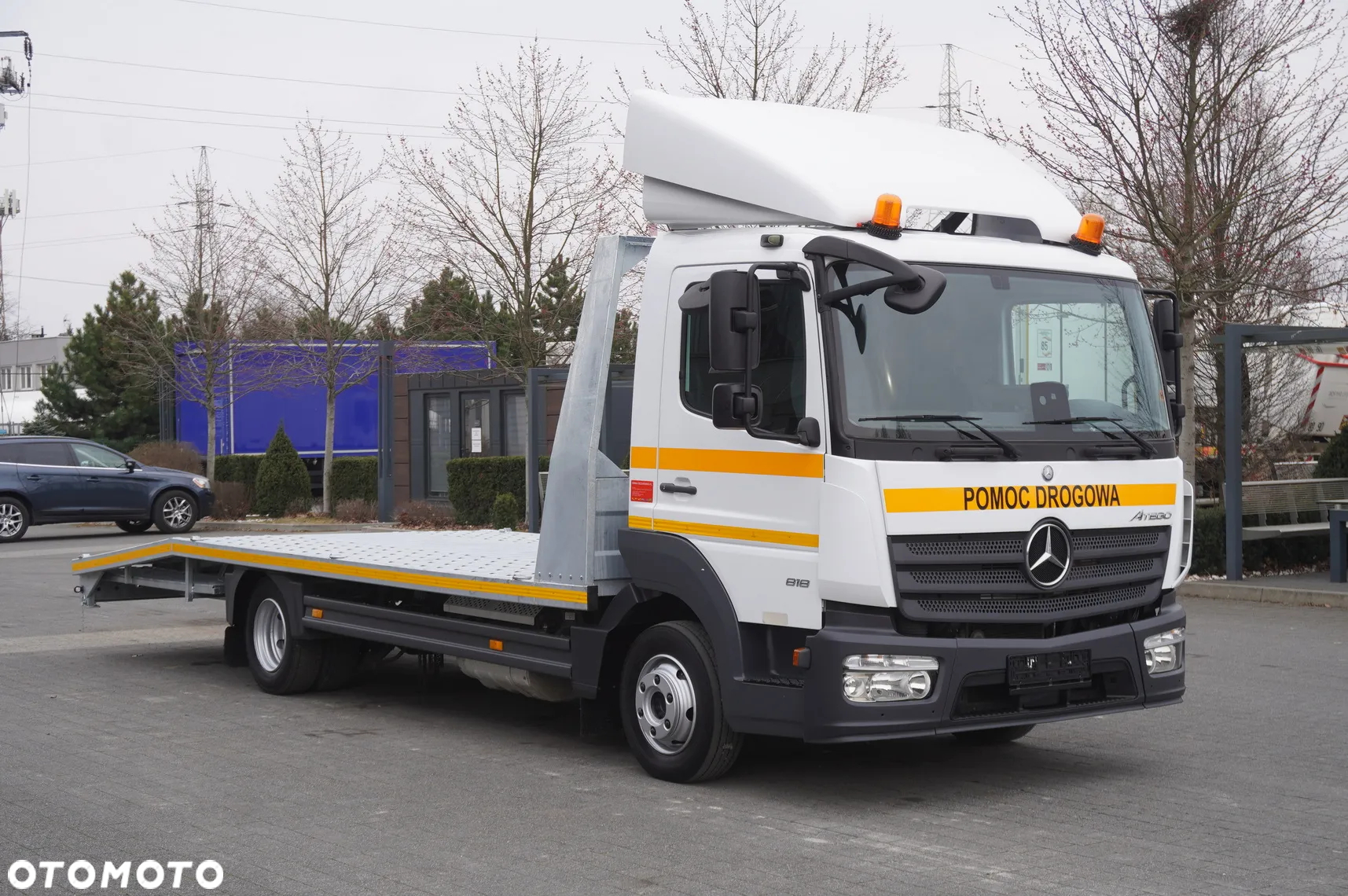 Mercedes-Benz Atego 818 / E6 / NOWA LAWETA Ocynkowana - 13