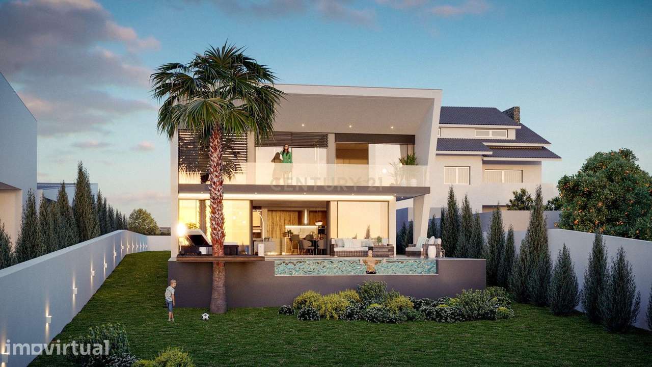 Moradia T4 em construção com piscina e vista mar em Silvalde, Espinho - Grande imagem: 5/18