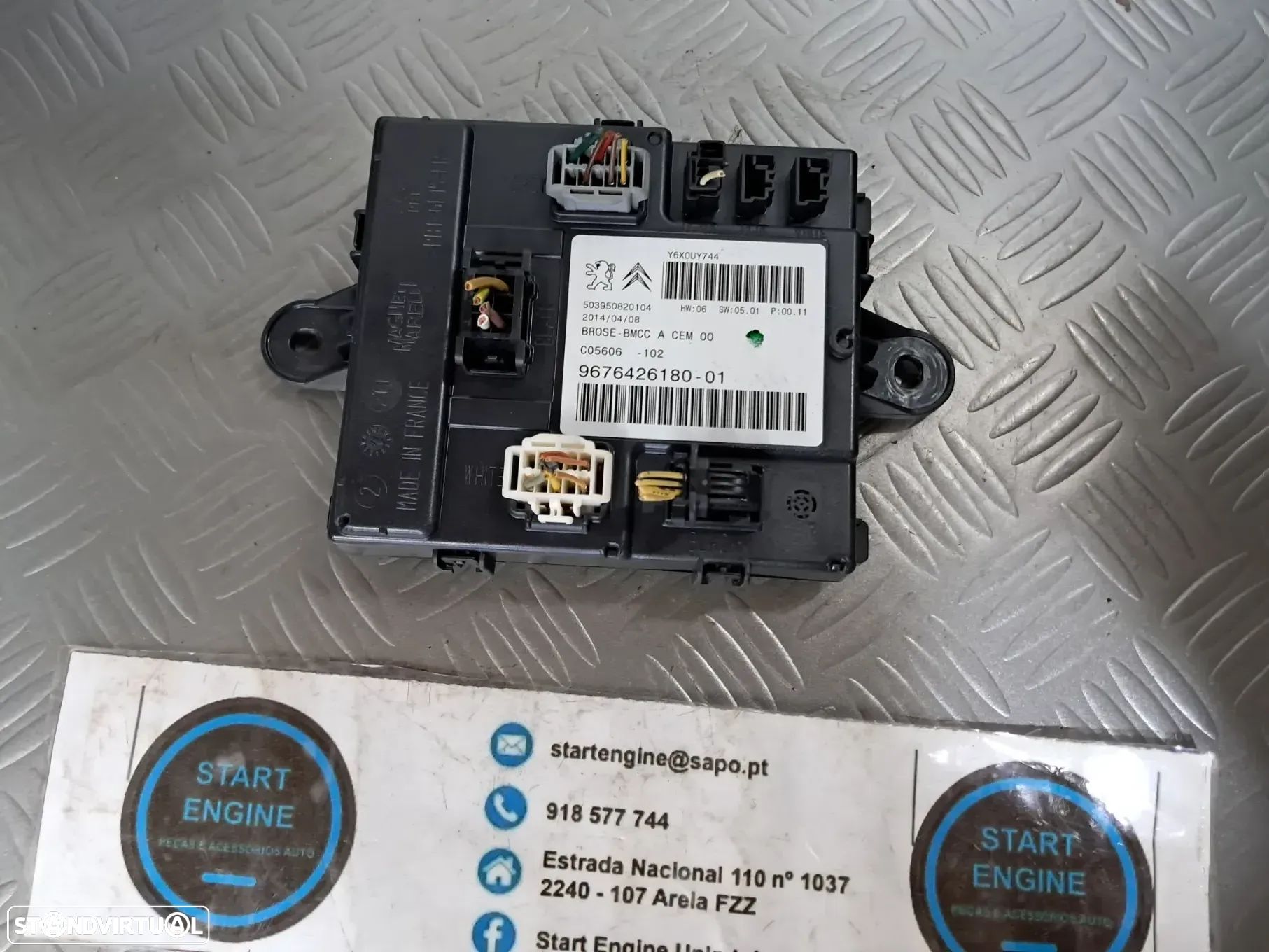 Modulo Centralina da tampa da Mala Citroen C4 Grand picasso II - 1