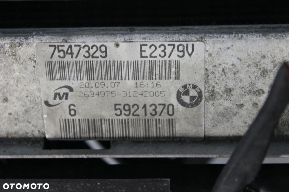 CHŁODNICE WODY KLIMY BMW E90 E91 E92 E87 X1 E84 - 5